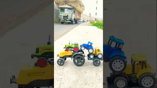REMOTE control tractorVs Mahindra tractor and dumper truck loader UNBOXING Testing 🤯 review😍😂😲