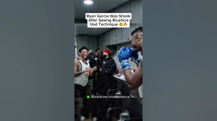 Ryan Garcia Was Shook After Seeing Blueface Had Technique 🤯🔥 #ryangarcia #blueface