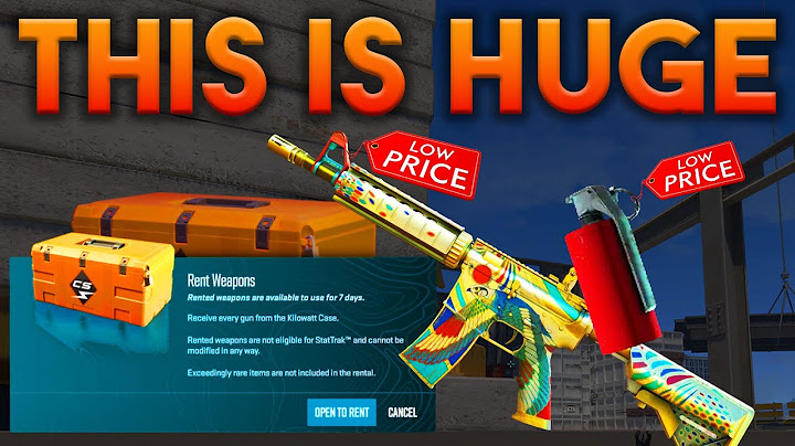 You Can RENT SKINS In CS2?! (HUGE UPDATE)