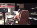 Chuck Inglish @ Truth Studios mixing "Gametime" (feat. Action Bronson) [Convertibles]