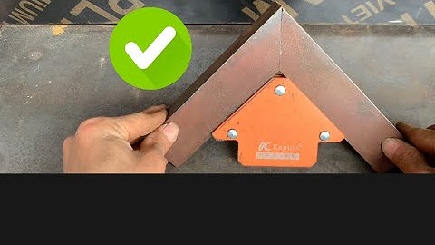 Hướng dẫn,kĩ thuật,cắt ghép,góc vuông 90 độ , sắt “V”. Tuyệt đẹp