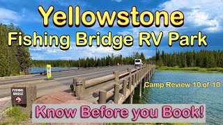 Camping Review of Yellowstone Fishing Bridge RV Park -Know before you Book!