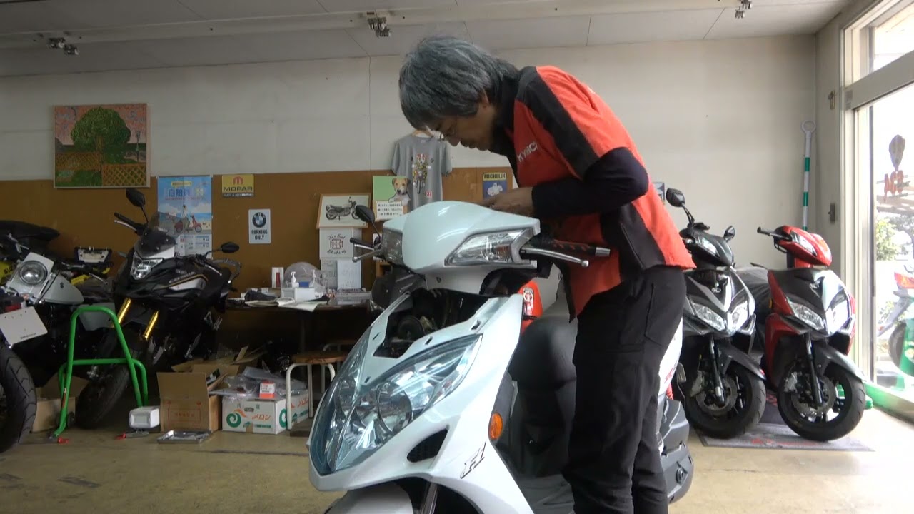KYMCO レーシング125 Fi ホワイト　動画あり　大阪 レーシング125Fi(キムコ) 大阪府のバイク一覧｜新車・中古バイク