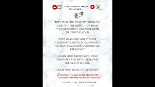 🌹Zodiac Signs & Careers🌹#astrology #manifestation #transformation #energy #career #job #success