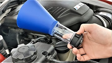 Schwaben 1/2 Turn Oil Funnel in Action | BMW E92 M3