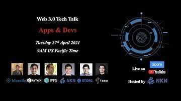 Web 3.0 tech talk 2021: Apps & Devs