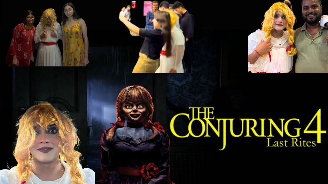 THE CONJURING LAST RITES REVIEW| Prank | Annabelle | Reaction | Shocking Reaction