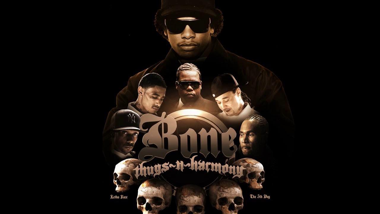 Bones n harmony. Группа Bone Thugs-n-Harmony. Eazy e Bone Thugs. Bone Thugs -n - Harmony Rapper. Bone Thugs n Harmony logo.