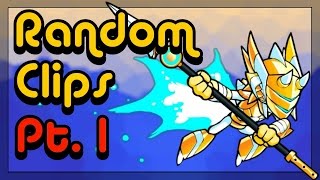 Random Clips Pt. 1 - Highlights & Epic Moments • Brawlhalla Montage/Gameplay