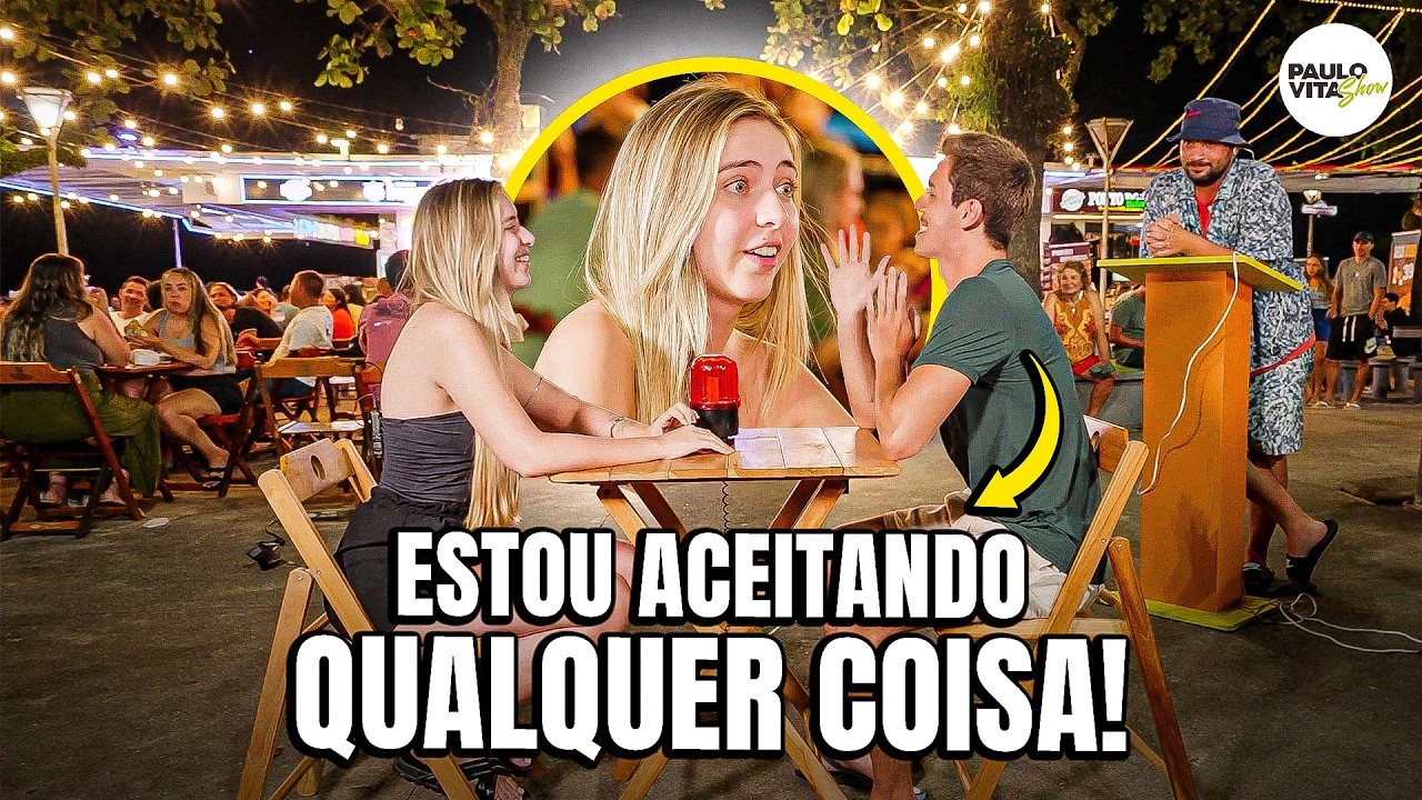 SENTE se for SOLTEIRO e tenha um DATE em 5 MINUTOS!