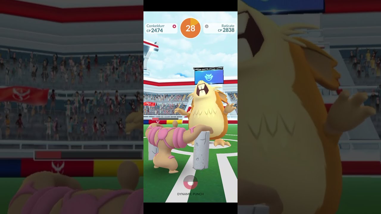 Raticate Raid Pokemon Go I Party Hat Raticate Solo Raid Bosses ラッタ ポケモンgo Youtube