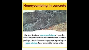#Honeycombing in #Concrete | #Shorts #Construction #CivilEngineering