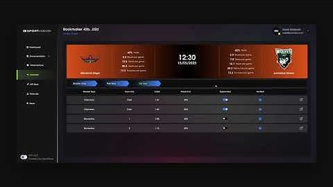 The Future of Sports Data - Introducing SportDevs