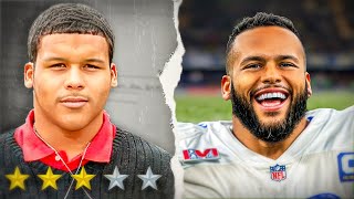 How a TOO SMALL 3 Star Recruit Became an NFL STAR...