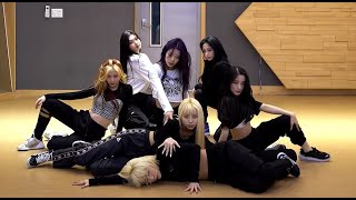 PURPLE KISS INTRO Crown Mirrored Dance Practice