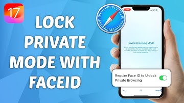 How to Lock Private Mode in Safari on iOS 17 | Enable FaceID in Safari Private Mode