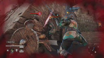 For Honor Custom match skirmish warlord having fun with level 2 Bots