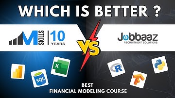 IIM SKILLS Vs. Jobbaaz Financial Modeling Course: Which One Is Better? #financialmodelingcourse
