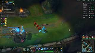 League of Legends Season 13 - Ranked Flex - Malphite Using Unstoppable Force Against Ashe
