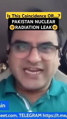 Is This Coincidence Or...? Pakistan Nuclear Radiation Leak #modi #