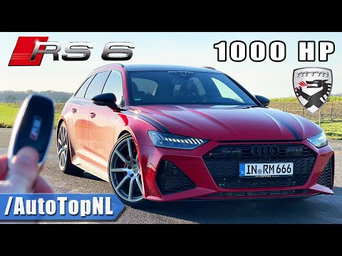 1000HP AUDI RS6 C8 MTM *354KMH* REVIEW on AUTOBAHN [NO SPEED LIMIT] by AutoTopNL