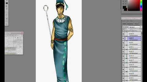 Speed-Painting in OpenCanvas 2