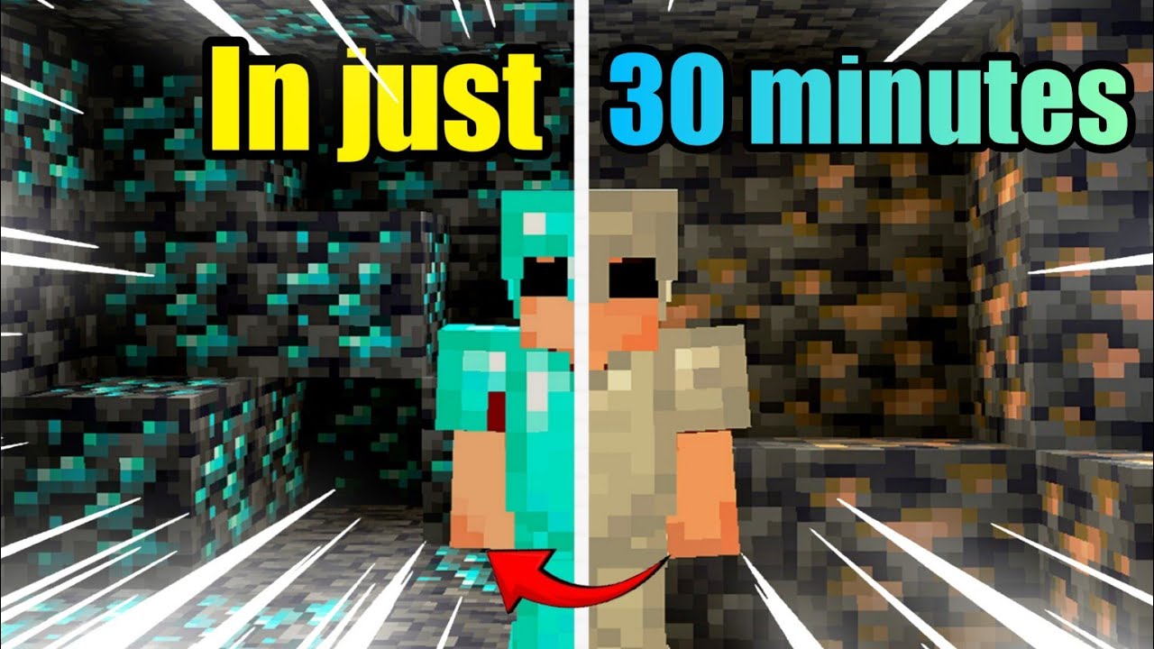 I Made A FULL DIAMOND ARMOR in Minecraft pe🔥 survival series#2 # ...