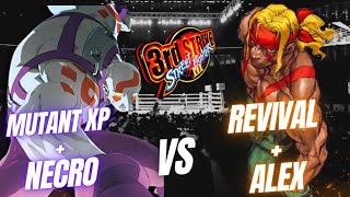 SFIII: 3rd Strike  Mutant XP [Necro] vs Alex [Revival]