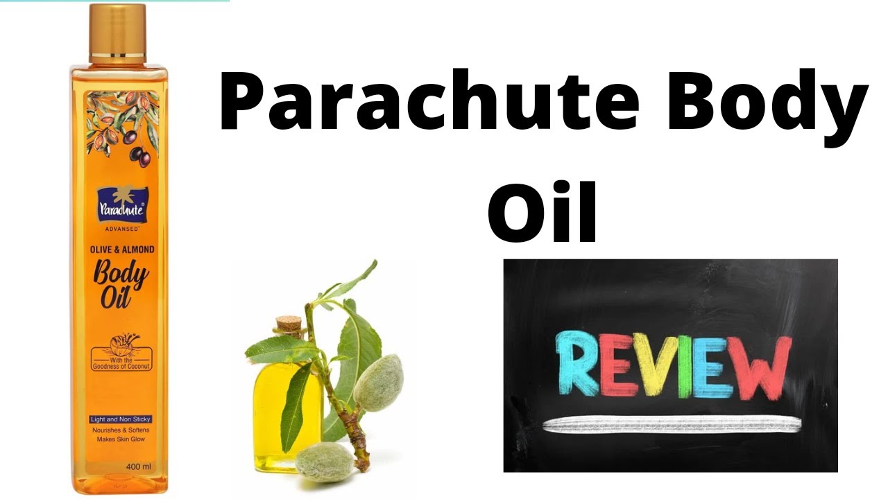 Parachute Advanced Olive & Almond Body Oil|Parachute एडवांस जैतूनबादाम बॉडी ऑयल चमकदार त्वचा के लिए|