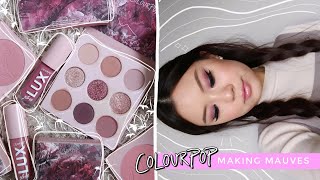 COLOURPOP MAKING MAUVES 💜 3 LOOKS, REVIEW + COMPARISONS!