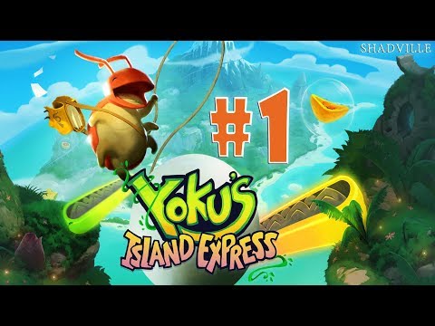 Yoku’s Island Express Прохождение #1: Жук-почтальон