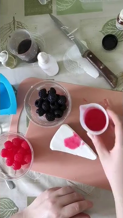 Торт из мыла #handmade #мыло #торт - YouTube