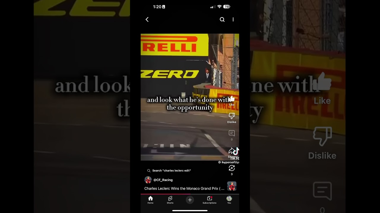 Charles leclerc wins Monaco forever