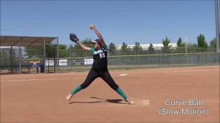 Arylana Sedillo Skills Video 2018 1B Pitcher screenshot 5