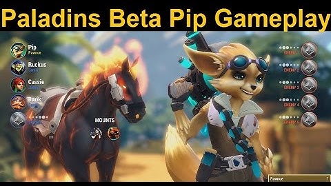 Paladins Closed Beta Gameplay - Pip Full Game