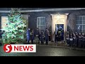 Sunak switches on Christmas tree lights at Downing Street