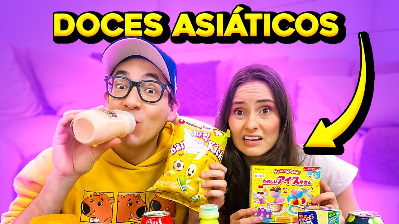 EXPERIMENTANDO DOCES ESTRANHOS (MUITO RUIM!)