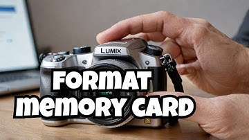 Panasonic Lumix FZ150 - format memory card