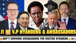 🔥WHY J1 (GOV'T) SUMMONED WESTERN AMBASSADORS OVER VIRAL STATEMENT & MEETING WITH V.P NYANDENG🤔🇸🇸⁉️