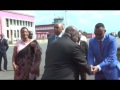 Depart du president de lan  p nyabenda au soudan