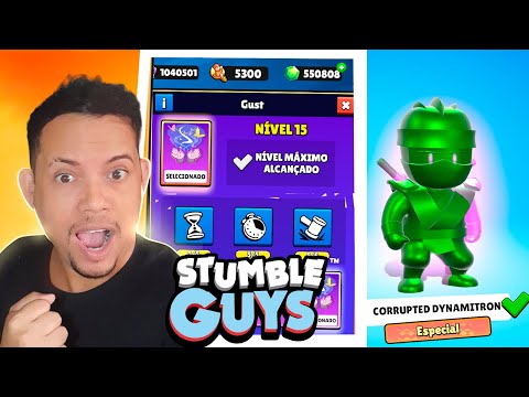 I tested the new FREE SKILL GUST Level 15 MAX Very INSANE 🙀 No stumbleguys