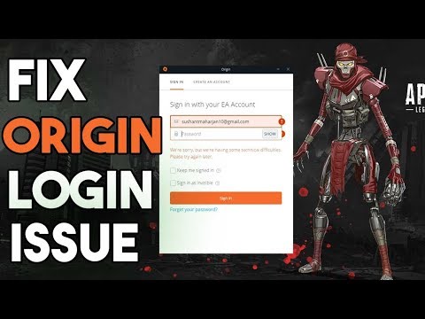 Origin fix, We're sorry but we're having some technical difficulties  please try again later