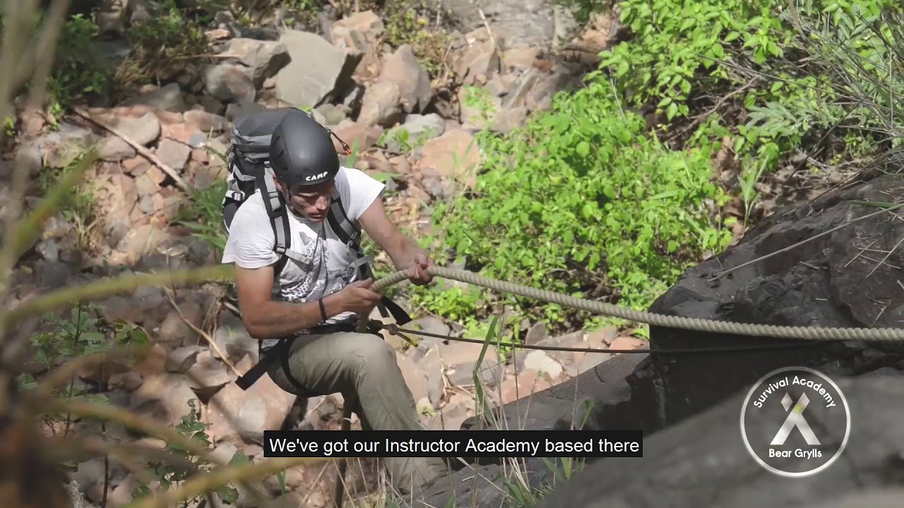Bear Grylls on Afan Valley Adventure Resort - YouTube