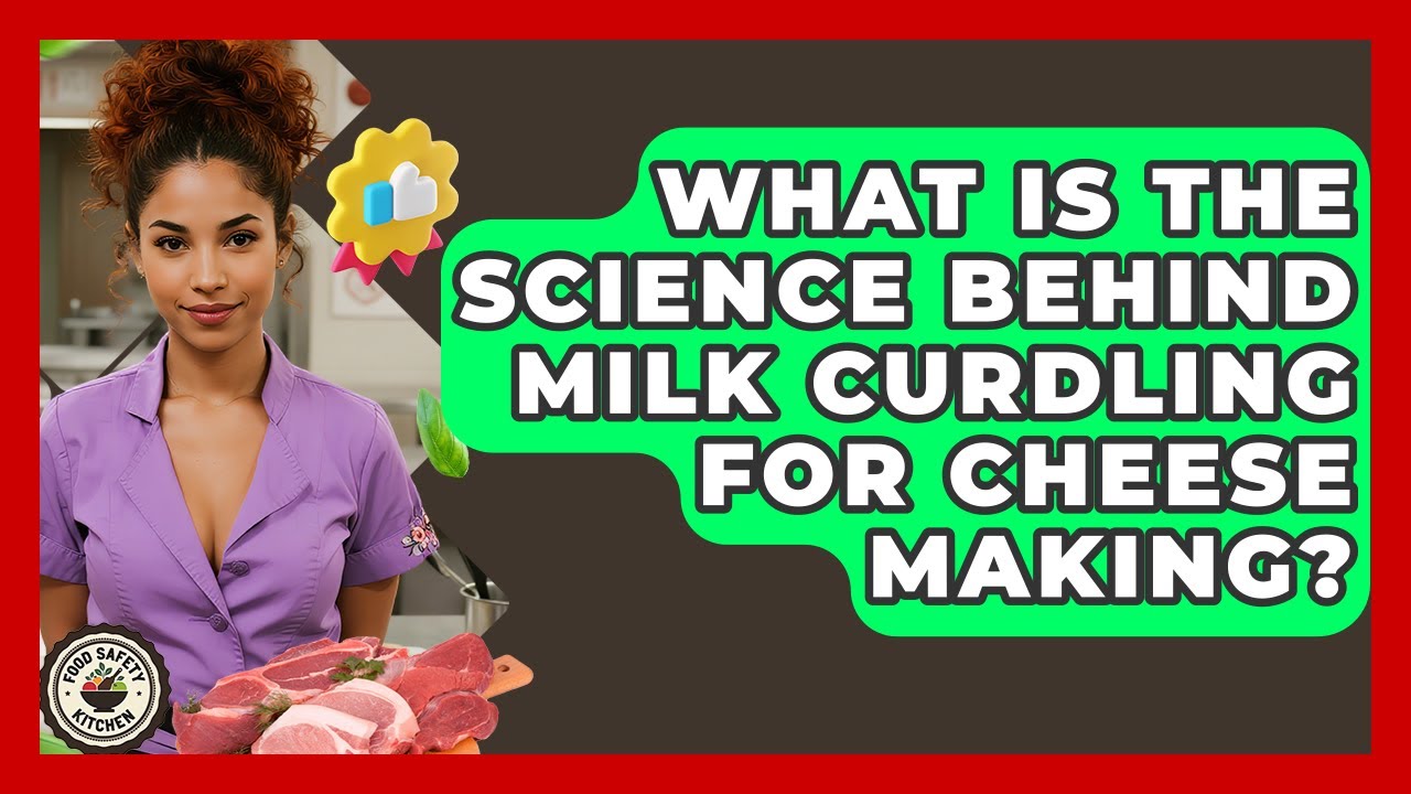 What Is The Science Behind Milk Curdling For Cheese Making? - Food Safety Kitchen