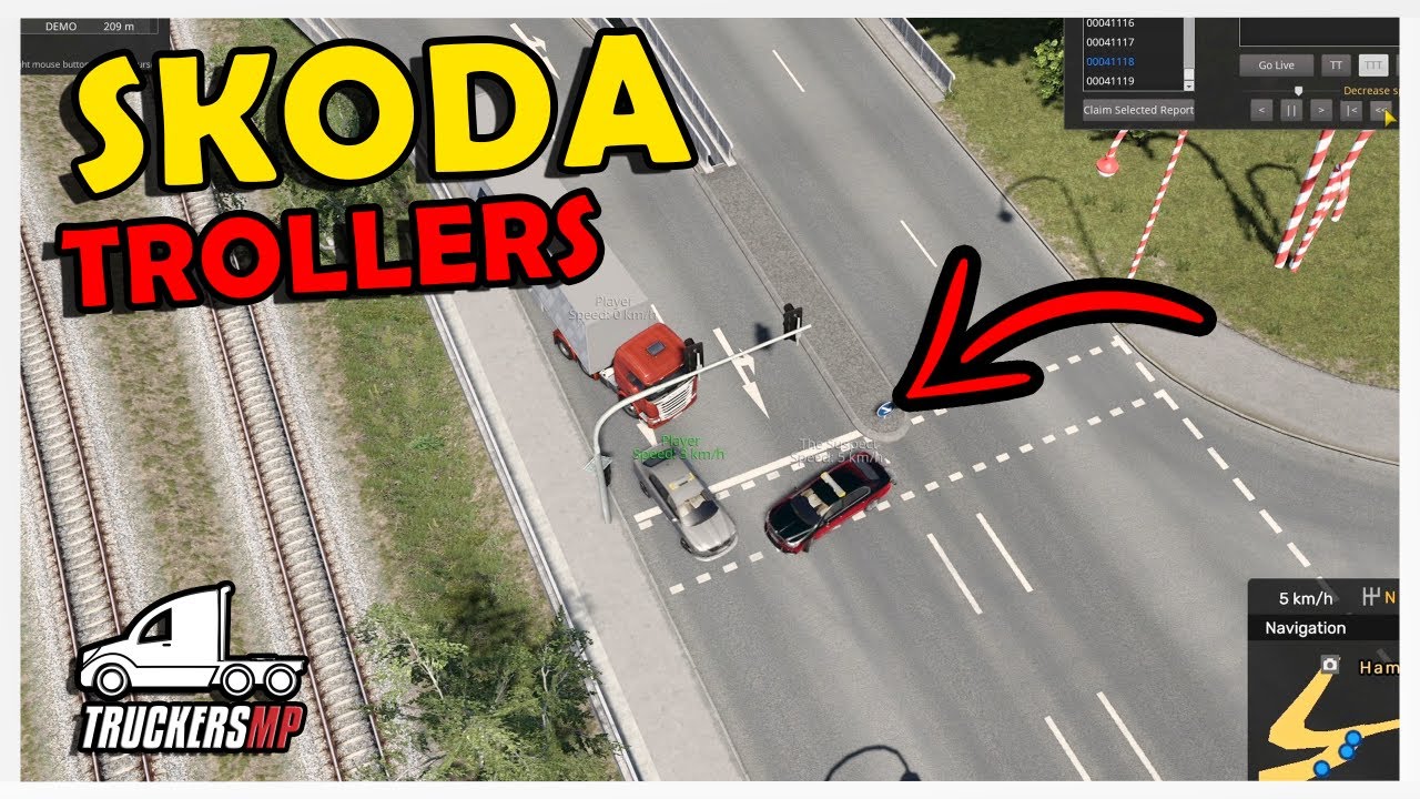 🫤 Trying to Get Rid of Trollers | TruckersMP