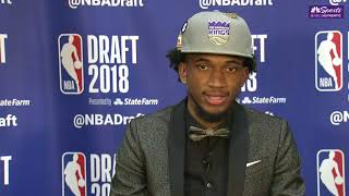 Marvin Bagley III Shares His Emotions After Being Drafted By The Kings