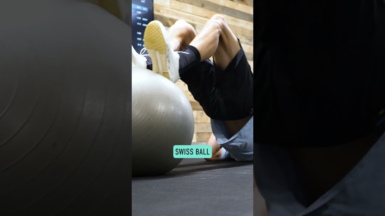 Swiss Ball Leg Curl 💪
