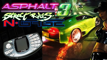 Asphalt 3 Street Rules - N-gage (Symbian) 2007
