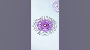 Spirograph Wonders #spirograph  #satisfying #asmr #viralshort #shorts #art #skills #relaxing