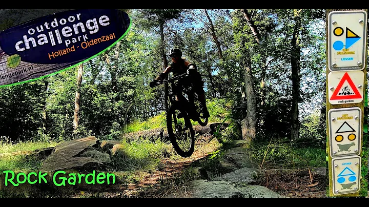 Enduro am Rock Garden - Stein+Holz Sektionen / Het Hulsbeek - Oldenzaal - Niederlande / E- Hardtail